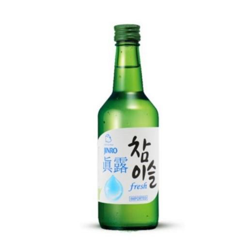 真露JINRO 原装进口17.8度新真露竹炭酒蒸馏酒 360ml/瓶 商品图0