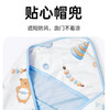 贝彤针织棉抱被方块小熊单层款Cb2149蓝色/Cb2150粉色90*90cm 商品缩略图11