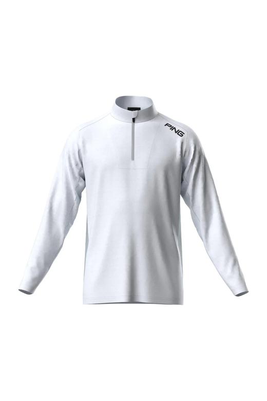 Ping高尔夫男士 弹性立领半拉链套头长袖运动上衣 商品图5