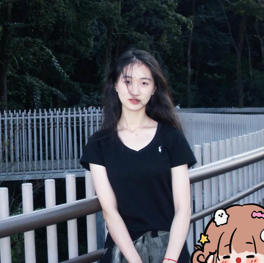 福利价赵露丝同款V领纯棉短袖t恤 商品图3