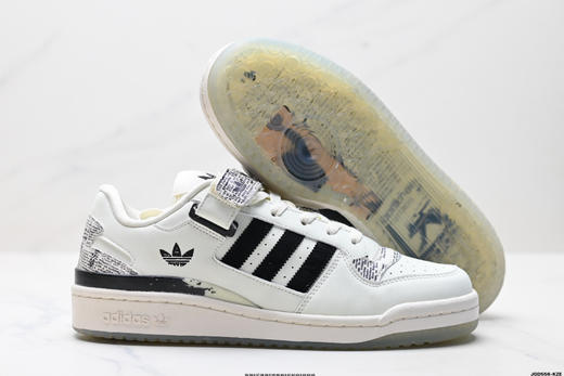 阿迪达斯ADIDAS FORUM LOW CL三叶草经典复古低帮休闲运动板鞋ID0990男女鞋 商品图4