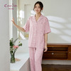 康妮雅女式短袖长裤套装 商品缩略图0