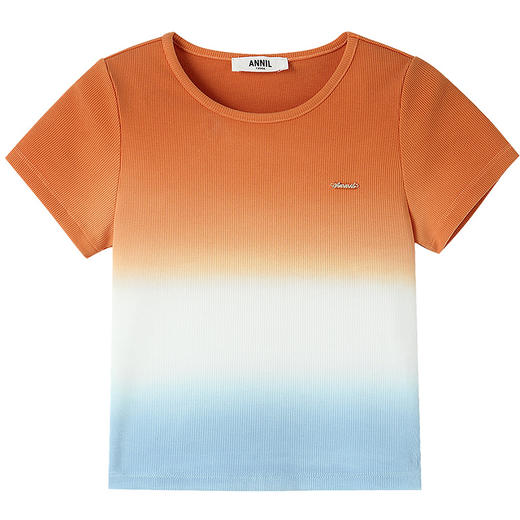 【实体店同款】女童短袖针织衫夏季新款安奈儿童装AG521673 商品图5