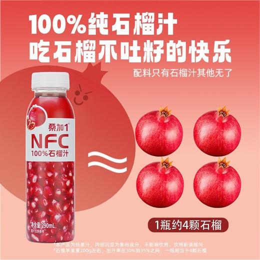 桑加1 NFC100%石榴汁 290ml/瓶 商品图1