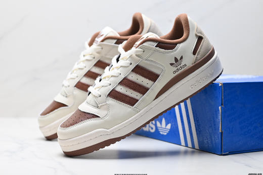 阿迪达斯ADIDAS FORUM LOW CL三叶草经典复古低帮休闲运动板鞋ID0990男女鞋 商品图7