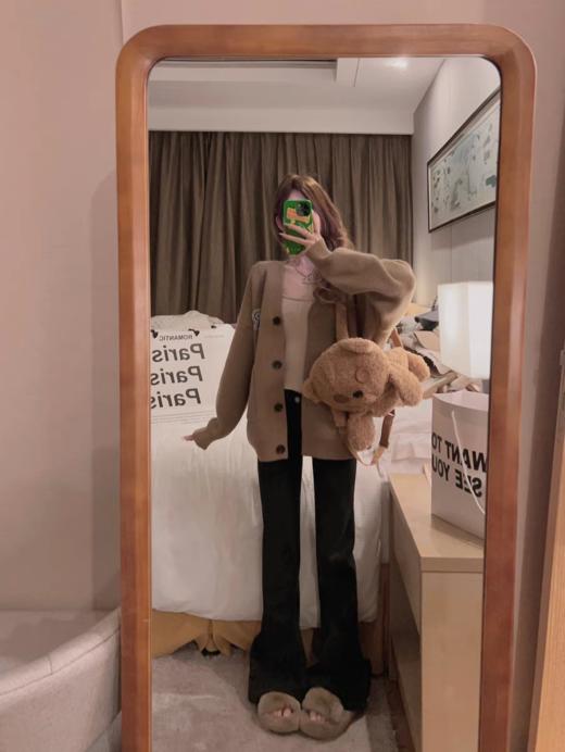 <曾小咸推荐> 【腿精秘器】2色直筒微喇牛仔裤  商品图6