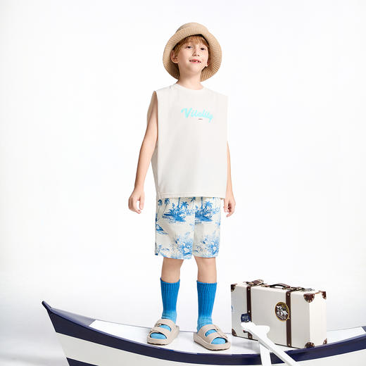 【实体店同款】男童圆领背心夏季新款安奈儿童装AB522648 商品图6