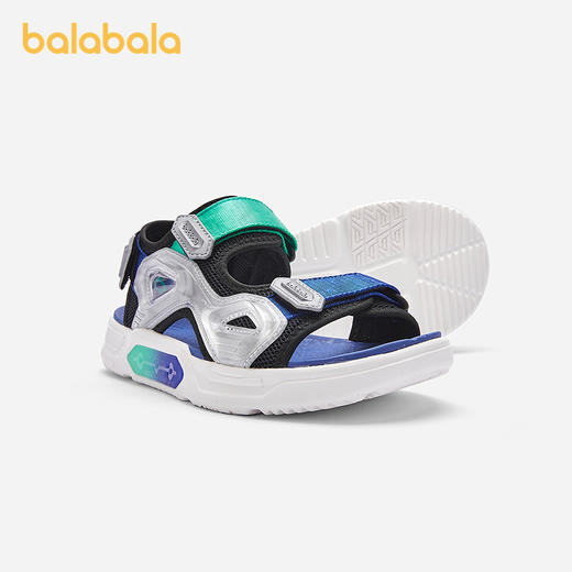 【商场同款】巴拉巴拉童鞋儿童运动凉鞋男童沙滩鞋透气2025夏新款 商品图1