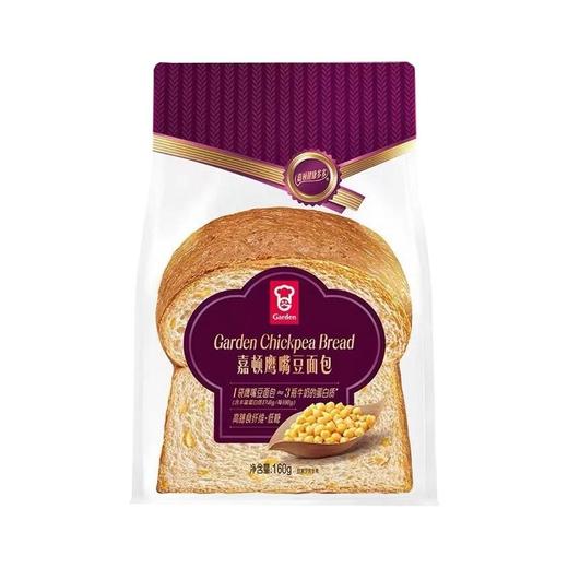 嘉顿 高膳食纤维·低糖嘉顿鹰嘴豆面包 160g/袋 商品图0