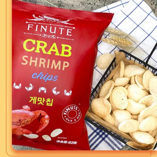 趣莱福 蟹味虾片82g 商品图0