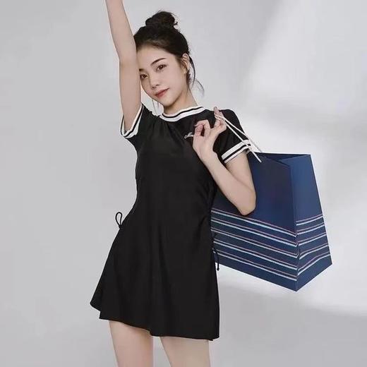 【校园风泳衣套装】泳衣女夏分体显瘦遮肉保守清纯校园学生党休闲游泳课韩国泡温泉。ry 商品图2