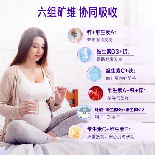 多维复合活性叶酸 120粒/瓶 0.4mg/粒 活性叶酸  觉厉 JoinLiv 商品图2