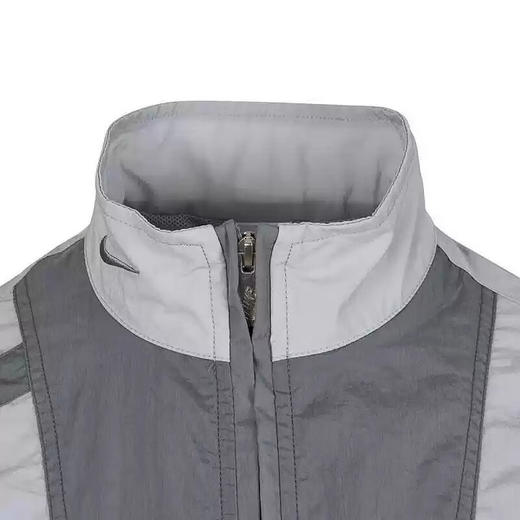 耐克女装夏季新款运动休闲百搭时尚立领拉链外套灰色HJ0177-084 商品图2