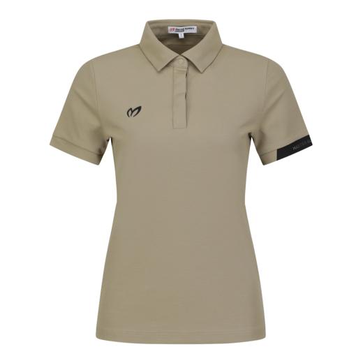 Master Bunny 高尔夫 女士 弹力透气翻领短袖polo领T恤 商品图4