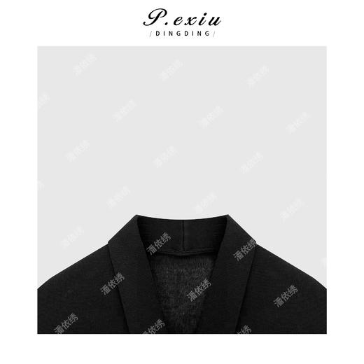 PanYiXiu/潘依绣100%天丝气质女神V领修身针织背心 ZZ0831 商品图2