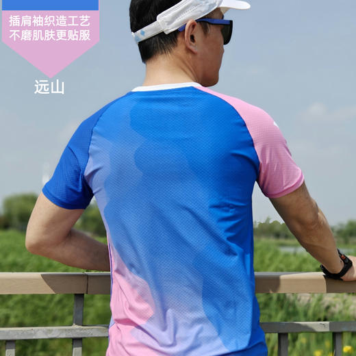 远山银杏叶轻薄透宽松运动短袖男女通码 商品图2