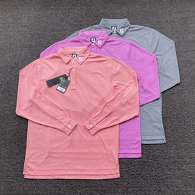 正品日单FJ 高尔夫长袖体恤，快干透气。
粉色XL XXL 紫红S XL XXL 灰色XXL 各几件
S 胸围94，XL 胸围112，XXL 胸围120