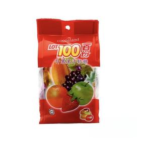 马来西亚一百份什果软糖150g（小）