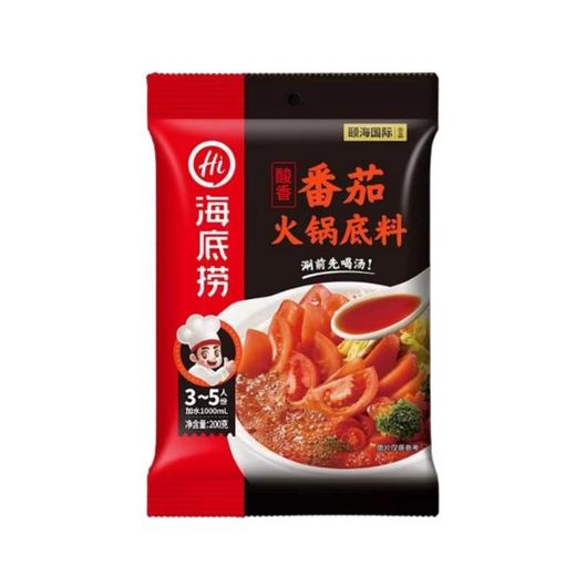 海底捞 酸香番茄火锅底料 200g/袋 商品图0
