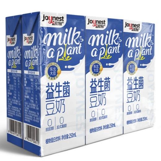 海天喜悦物产益生菌豆奶250ml*6盒/组 商品图0