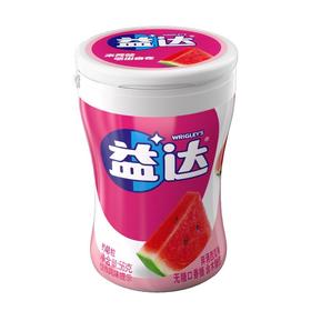 益达无糖口香糖（西瓜味）约40粒 56g/瓶
