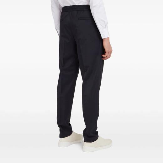 ZEGNA 杰尼亚 男士羊毛休闲运动裤 蓝色 9ZF061A9 73GCC2 商品图2