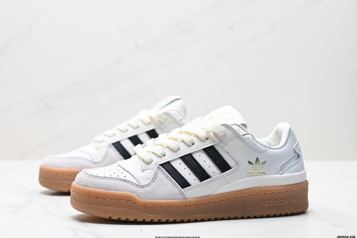 阿迪达斯ADIDAS FORUM LOW CL三叶草经典复古低帮休闲运动板鞋ID0990男女鞋 商品图3