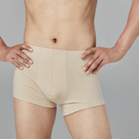 素道素道有机彩棉 断码清仓内裤 92%棉男女平角裤 女士花边内裤