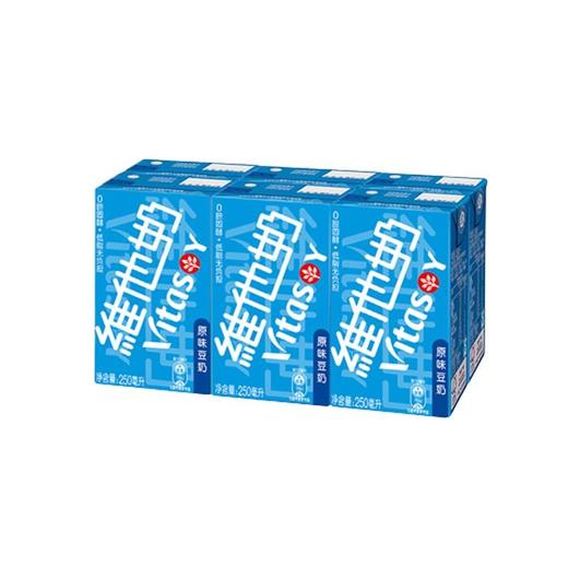 维他原味豆奶250ml*6盒/组 商品图0
