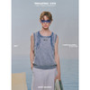 启世录TIWILLTANG“邬影窒烬”水洗罗纹马甲夏季透气针织背心男 商品缩略图0
