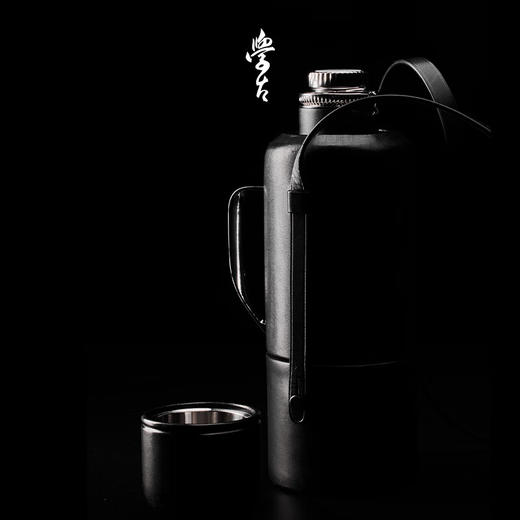 学古传家壶·迷你全手工真皮壶套KOL保护套便携户外 套组 商品图1