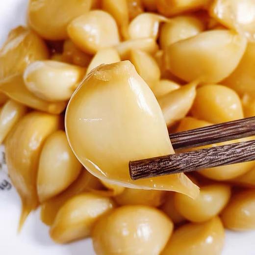 【1件起全国包邮】陈桥清口蒜 山东袋装糖醋蒜爽口（500g*1包） 商品图2