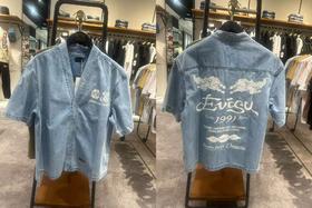 EVISU 男 衬衫 2ESHTM5DI1200FFINDL