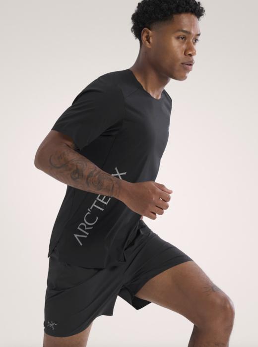 【超惠秒】ARC’ TERYX 始祖鸟 男士侧字左胸徽标logo 短袖T恤12352 商品图9