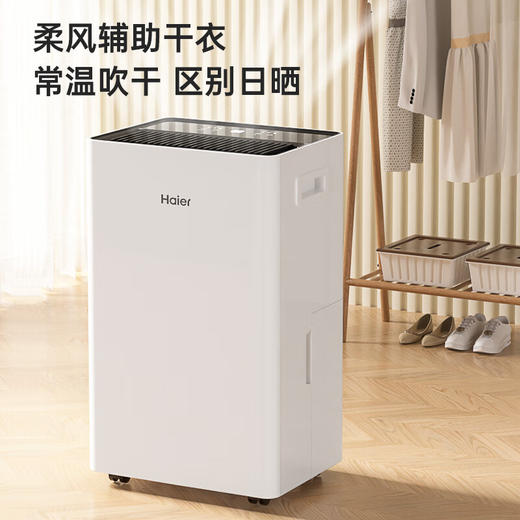海尔（Haier）除湿机/抽湿机除湿量22升/天家用轻音除湿器干衣负离子净化+UV杀菌地下室CF22-JY1U1 WIFI升级款 商品图7