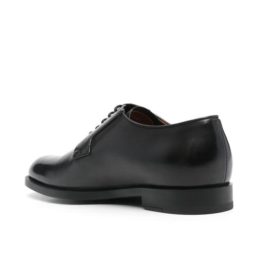ZEGNA 杰尼亚 男士皮质牛津鞋 黑色 LHCGP A6049Z NER 商品图2