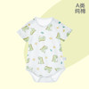【纯棉三角哈衣，透气薄款】婴儿包屁衣 宝宝纯棉三角哈衣 薄款女宝新生儿半袖衣服爬服 透气夏款-QQ 商品缩略图6