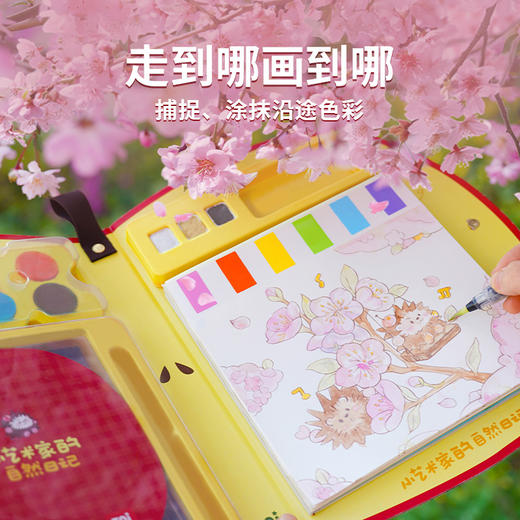 TOI图益蓝晒液diy材料包儿童涂色工具颜料自然日记创意玩具礼物 商品图3