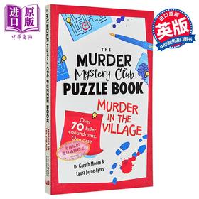 【中商原版】谋杀之谜俱乐部探谜题书 村庄谋杀案 英文原版 The Murder Mystery Club Puzzle Book Gareth Moore