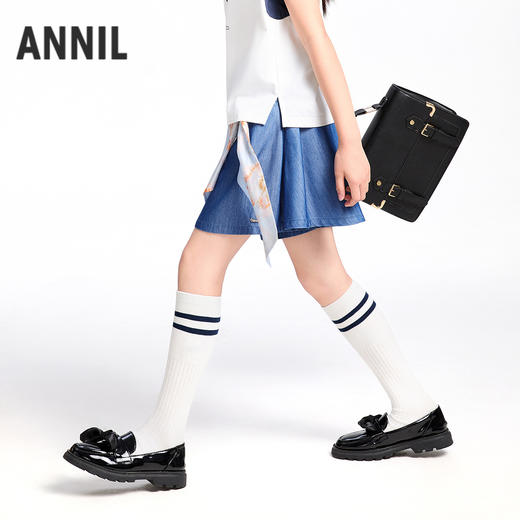 【实体店同款】女童全腰牛仔裙裤夏季新款安奈儿童装AG526686 商品图2