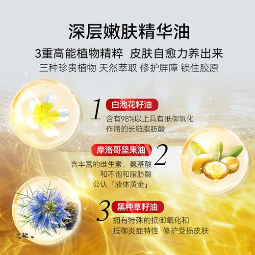 【会员专享】Dr.E.Voss德沃希 植萃奇迹嫩肤油30ml*2 以油养肤抗氧提亮 商品图3