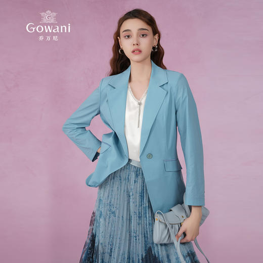 乔万尼西装外套女春季新款薄款休闲高级感EM2B708 商品图1