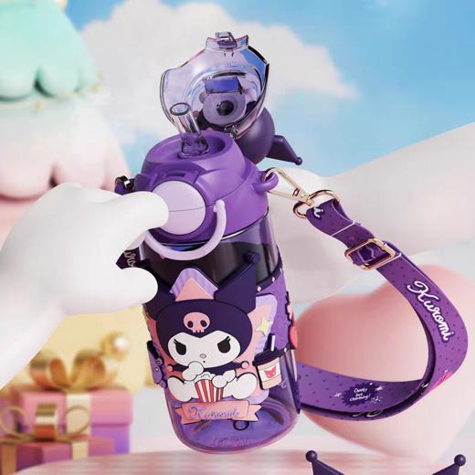 【春上新】9楼母婴生活馆 艾可思双饮杯吸管杯三丽鸥联名星梦双饮太空杯Tritan夏季吸管直饮双饮杯650mL 吊牌价：79.9元 活动价：59.99元 商品图3