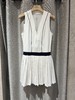 Varley - Downing Court Dress 31.5 - White - 女装 - 连身裙 - 白色 商品缩略图0