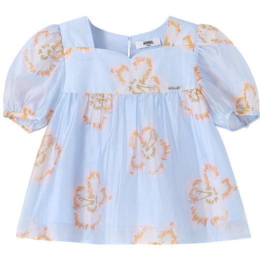 【实体店同款】女童短袖上衣夏季新款安奈儿童装AG521676 商品图5