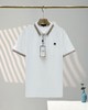 哈吉斯polo衫 ！2025年新款英伦夏季男装双条间色领POLO衫 商品缩略图1