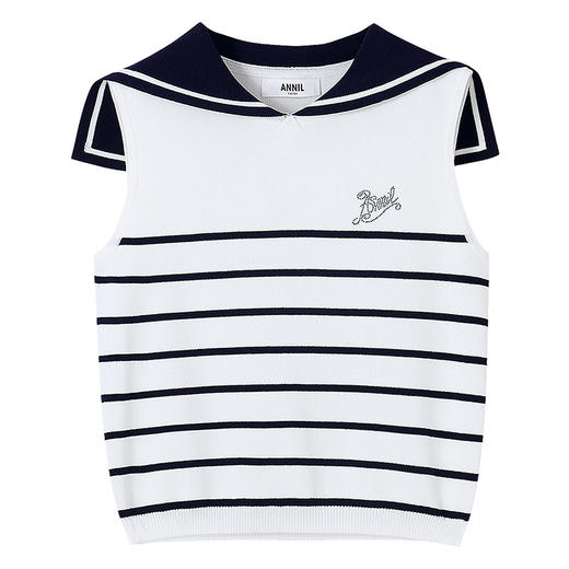 【实体店同款】女童无袖针织衫夏季新款安奈儿童装AG522708 商品图6