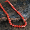 天然细腻约5.1-10.5MM樱桃红南红玛瑙项链女士现售价：1680！（特价）230425XY06 商品缩略图6