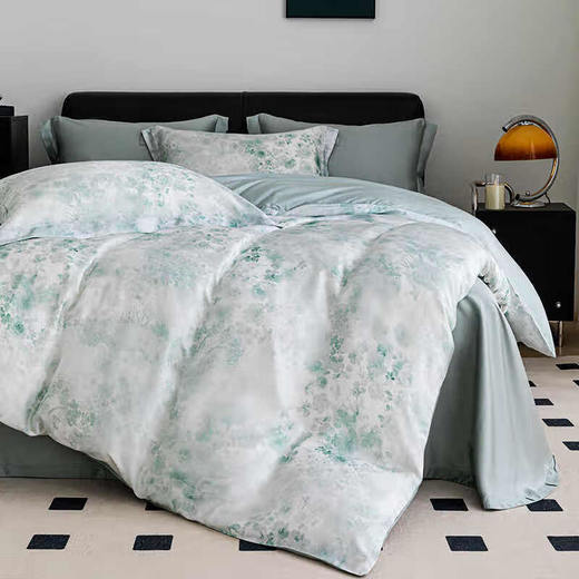 【多样屋专柜】多样屋60支兰天丝四件套莱赛尔被套床单夏季意岚床笠款220*240cm 商品图2