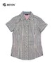 【第2件半价！尾货清仓不退换】波顿夏季休闲格仔短袖女士衬衫LS737216 商品缩略图3